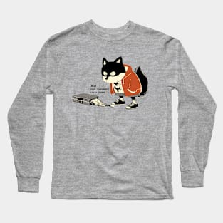 Urban Chic Shiba: Style Unleashed II Long Sleeve T-Shirt